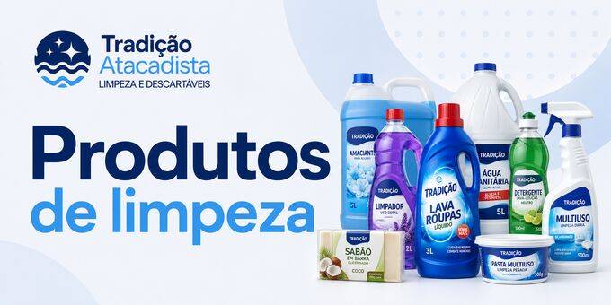 Produtos de limpeza